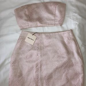 rose gold 2 set piece